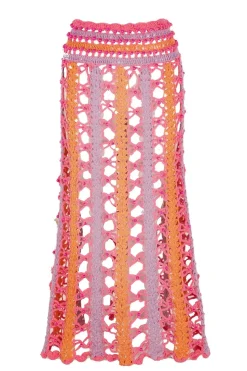 Celia B Crochet>Aden Skirt Pink