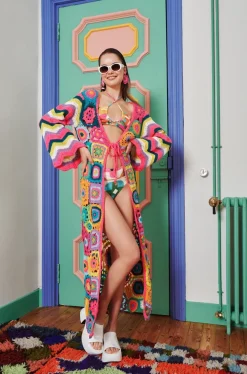 Celia B Crochet>Arabia Dress Multi