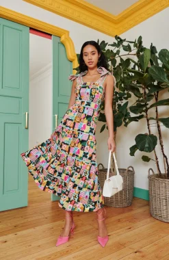 Celia B Dresses>Arafura Dress Multi