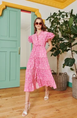 Celia B Dresses>Aruna Dress Pink