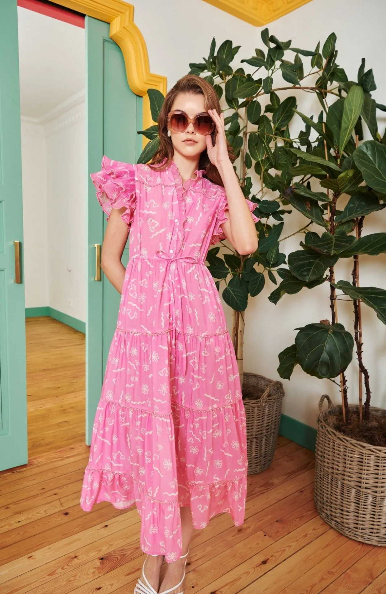Celia B Dresses>Aruna Dress Pink