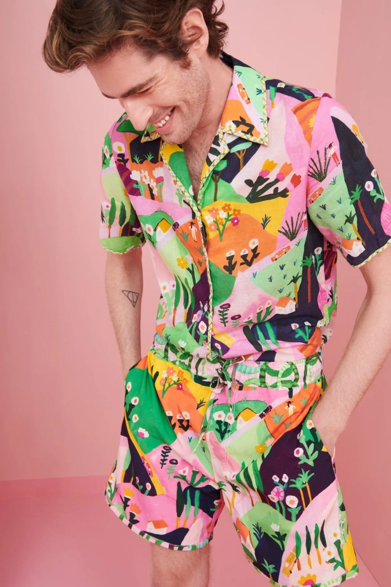 Celia B Tops>Baikal Men'S Shirt