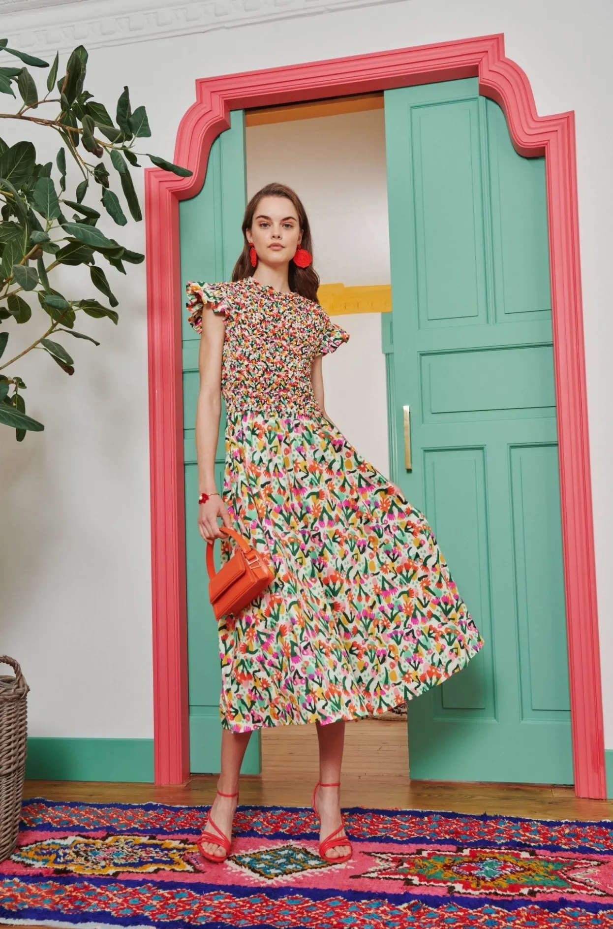 Celia B Dresses>Celtic Dress Multi