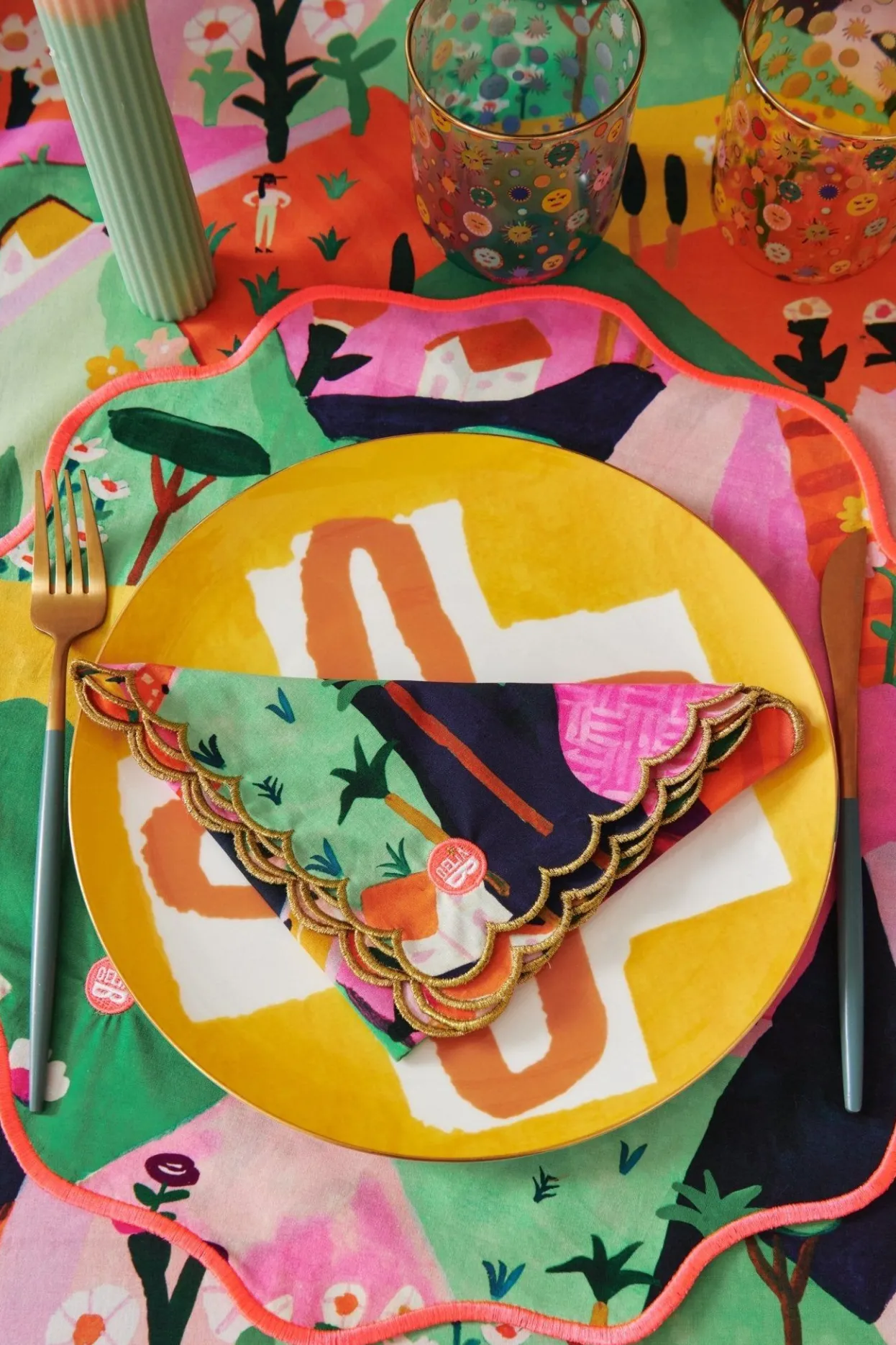 Celia B Homeware>Colore Placemats Set Of Two