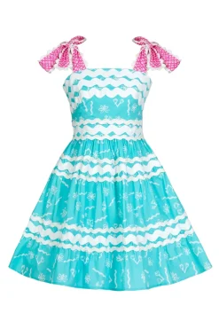 Celia B Dresses>Danube Dress Blue