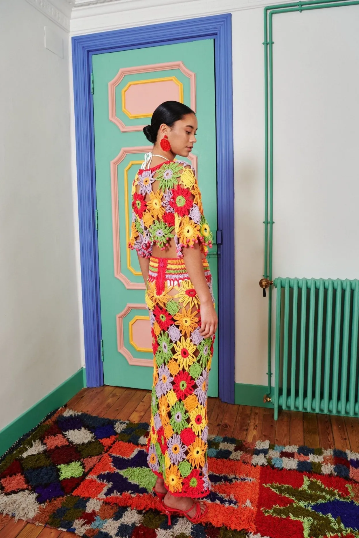 Celia B Crochet>Dover Skirt Multi