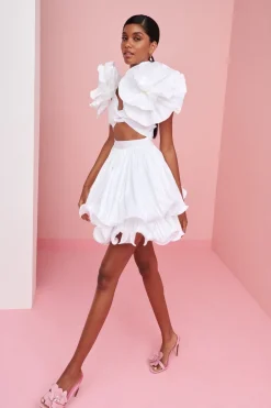 Celia B Dresses>Ethereal Dress White