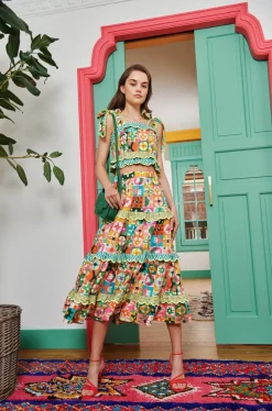 Celia B Tops>Hapi Top Multi