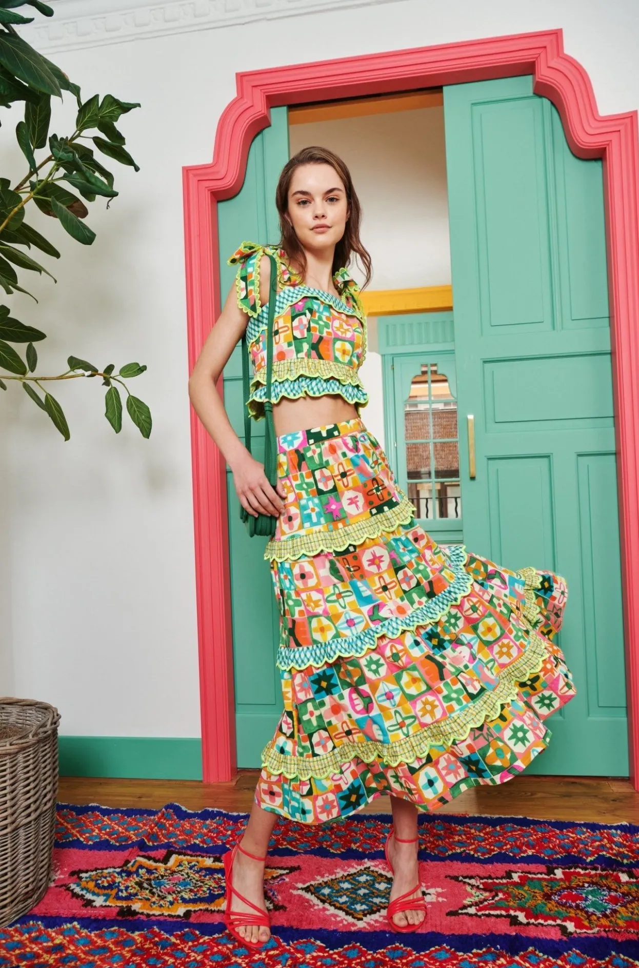 Celia B Tops>Hapi Top Multi