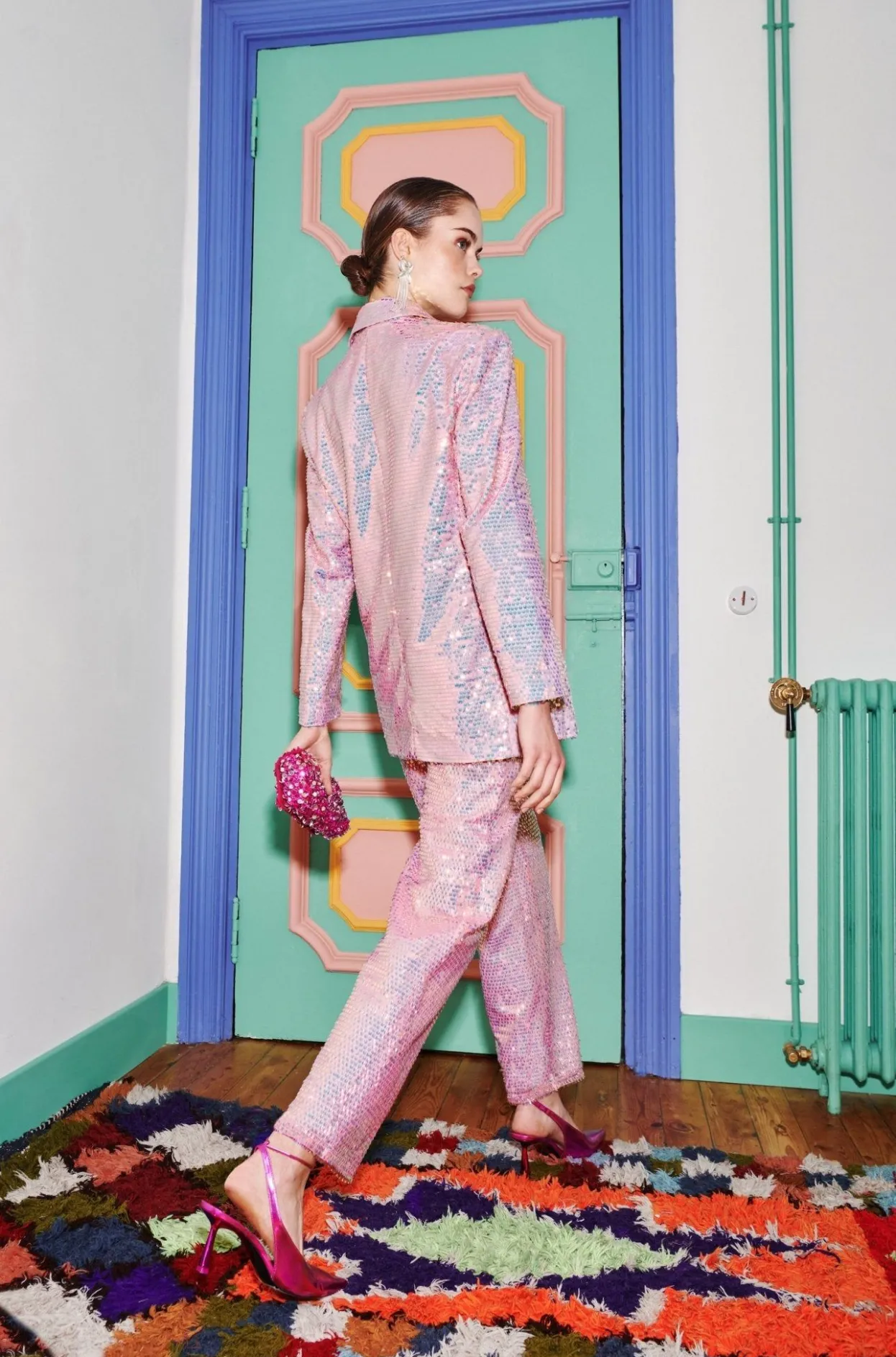 Celia B Pants>Kimbazi Pants Pink