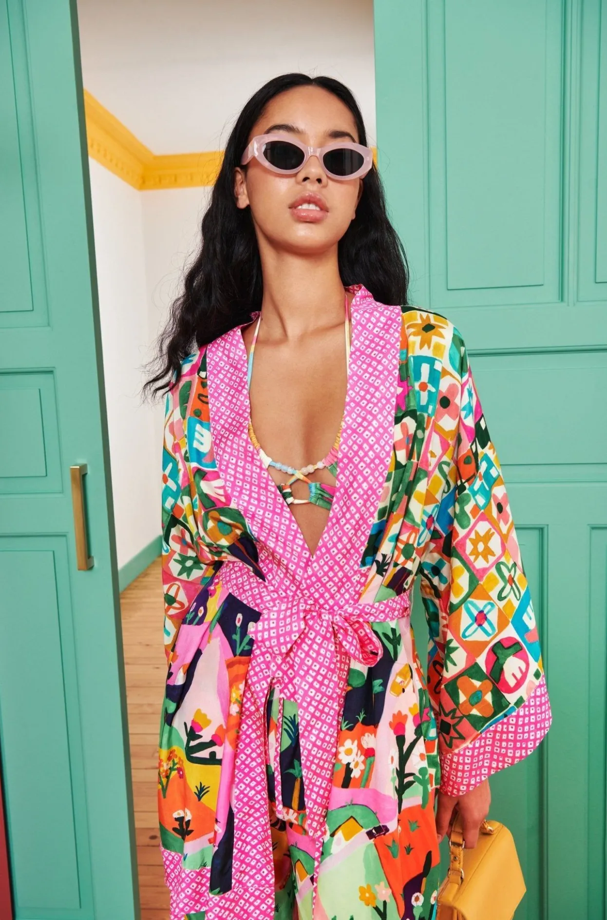 Celia B Tops>Mamba Jacket Multi