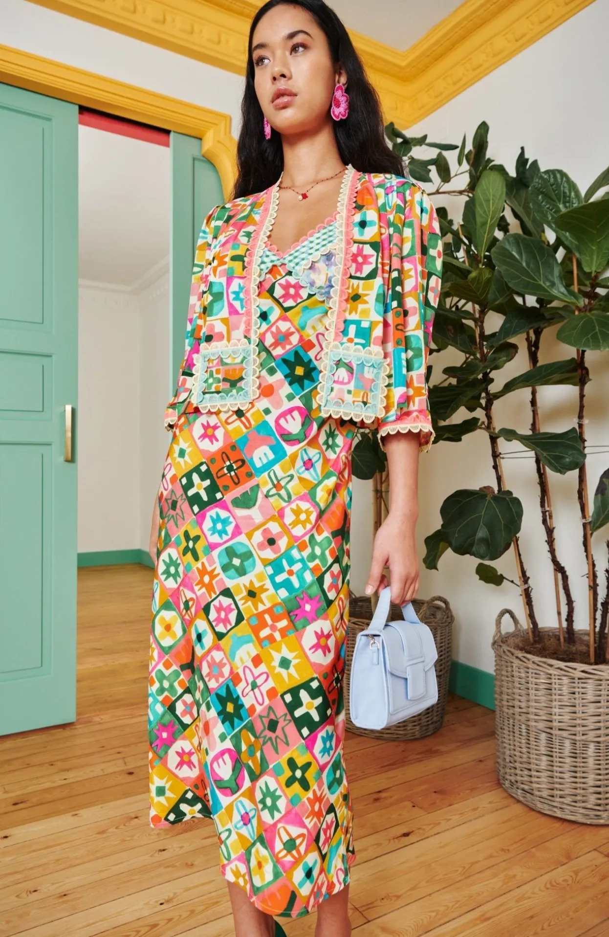 Celia B Tops>Moraine Jacket Multi