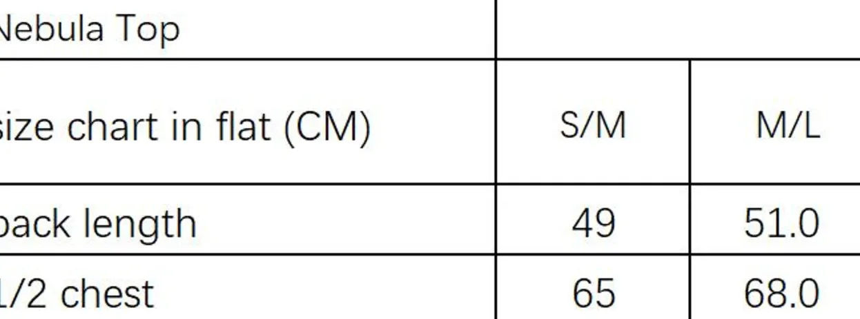 Celia B Tops>Nebula Top