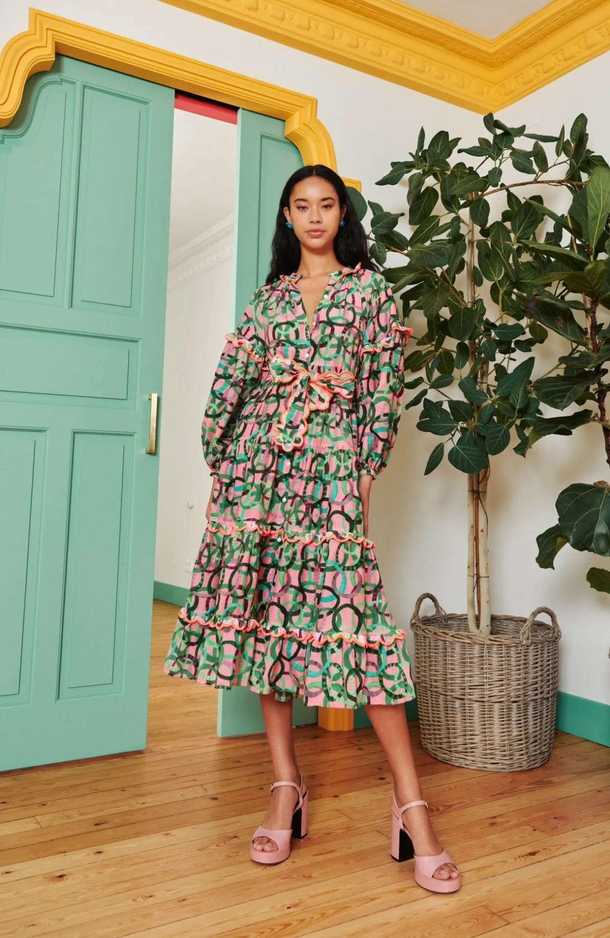 Celia B Dresses>Nile Dress Multi