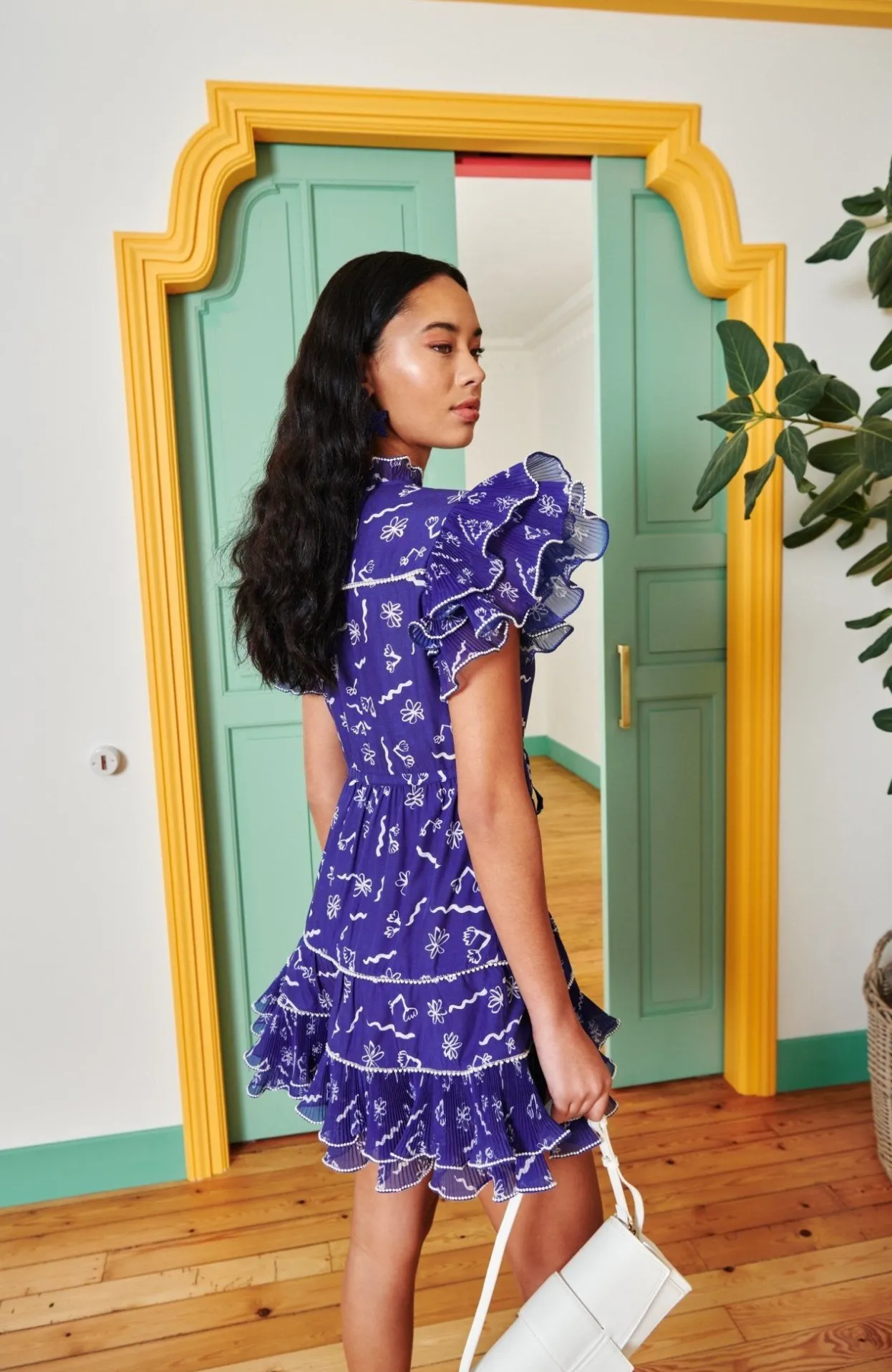 Celia B Dresses>Sabrina Dress Blue