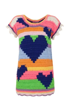 Celia B Crochet>Sargasso Dress Multi