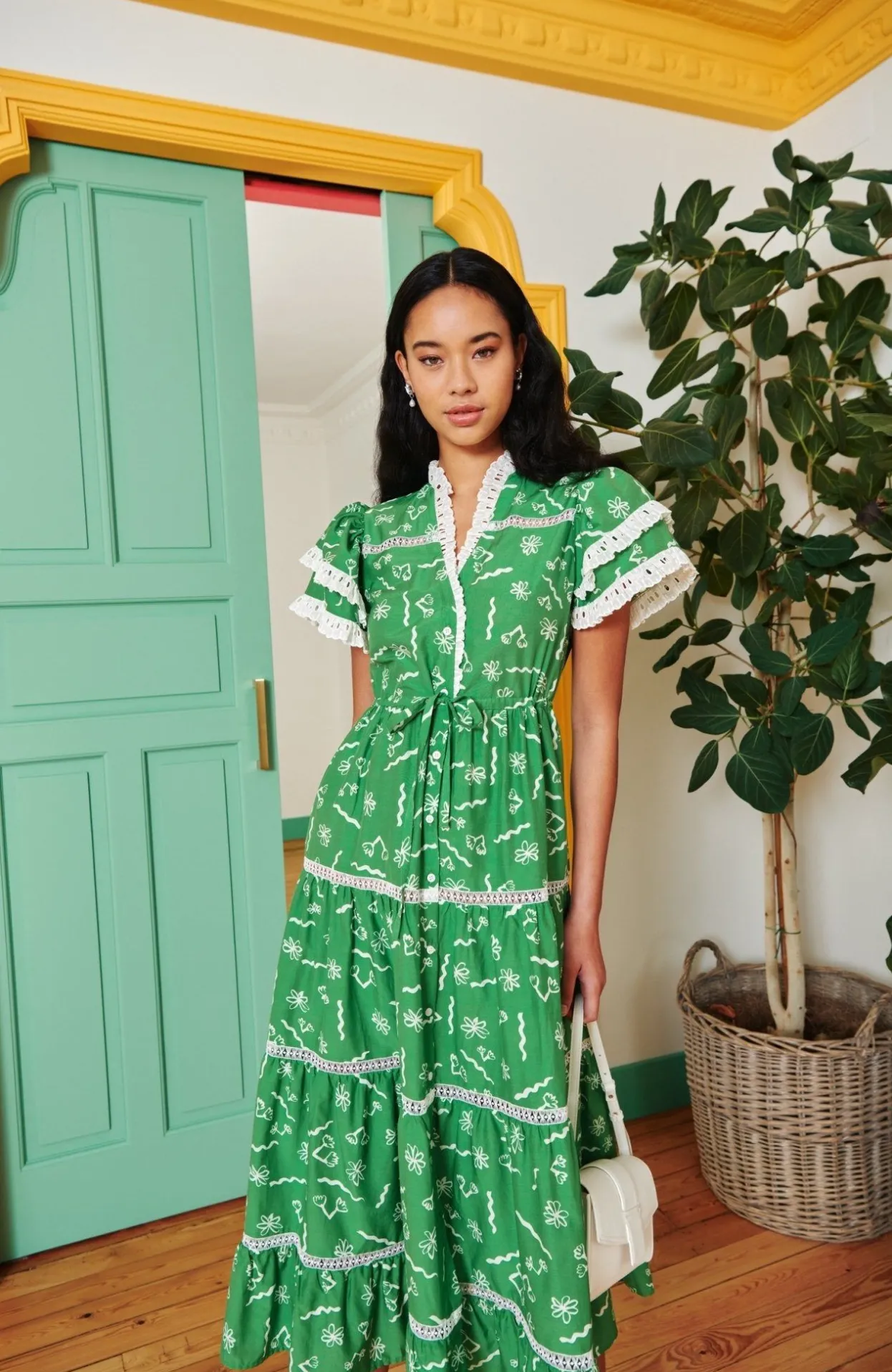 Celia B Dresses>Sedna Dress-Green