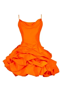 Celia B Dresses>Serenity Dress Neon Orange