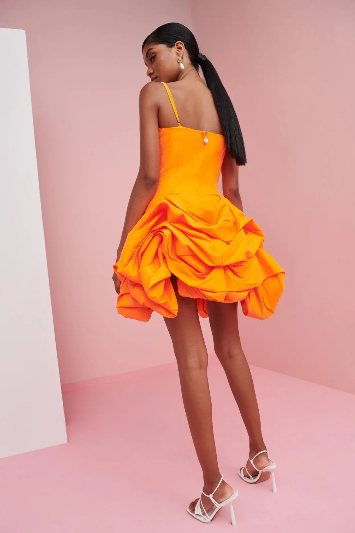 Celia B Dresses>Serenity Dress Neon Orange