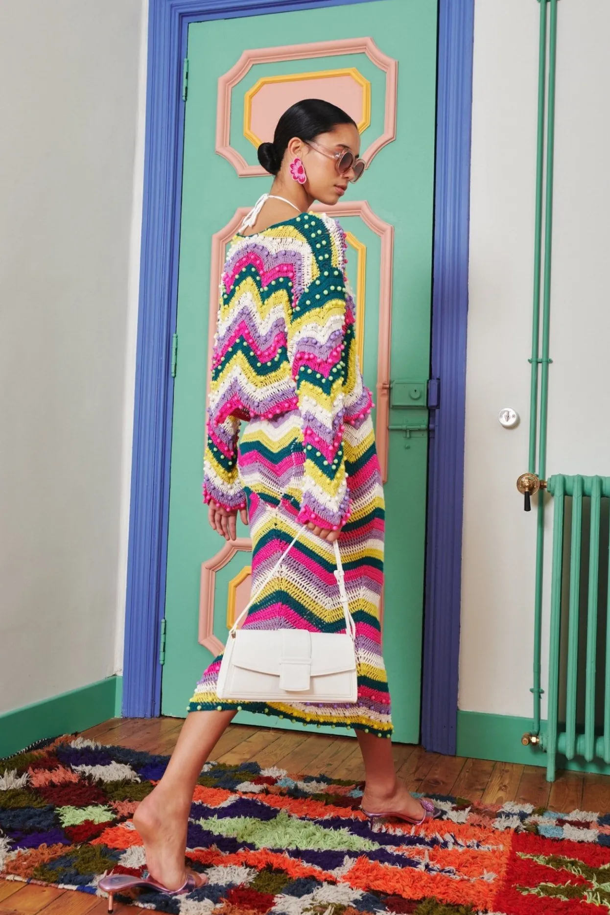 Celia B Crochet>Sulu Top Multi