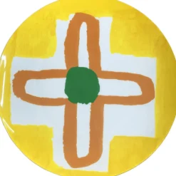 Celia B Homeware>Sun Coral Plate Set Of Two