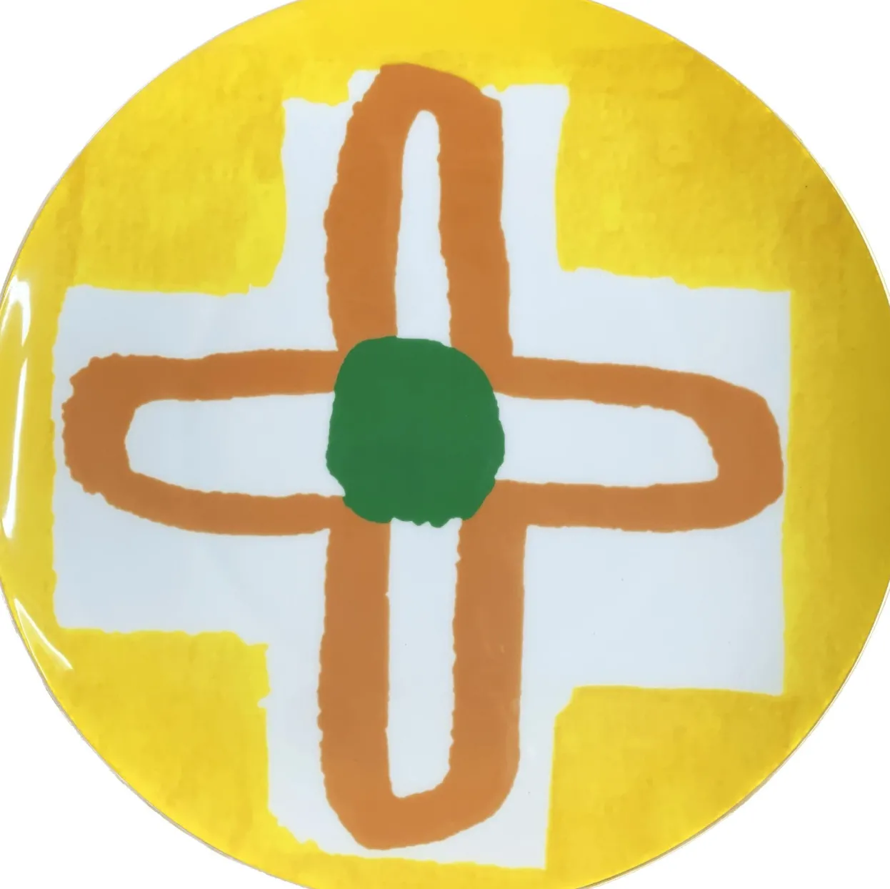 Celia B Homeware>Sun Coral Plate Set Of Two